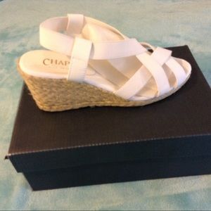 BRAND NEW!!! CHAPS White Espadrilles